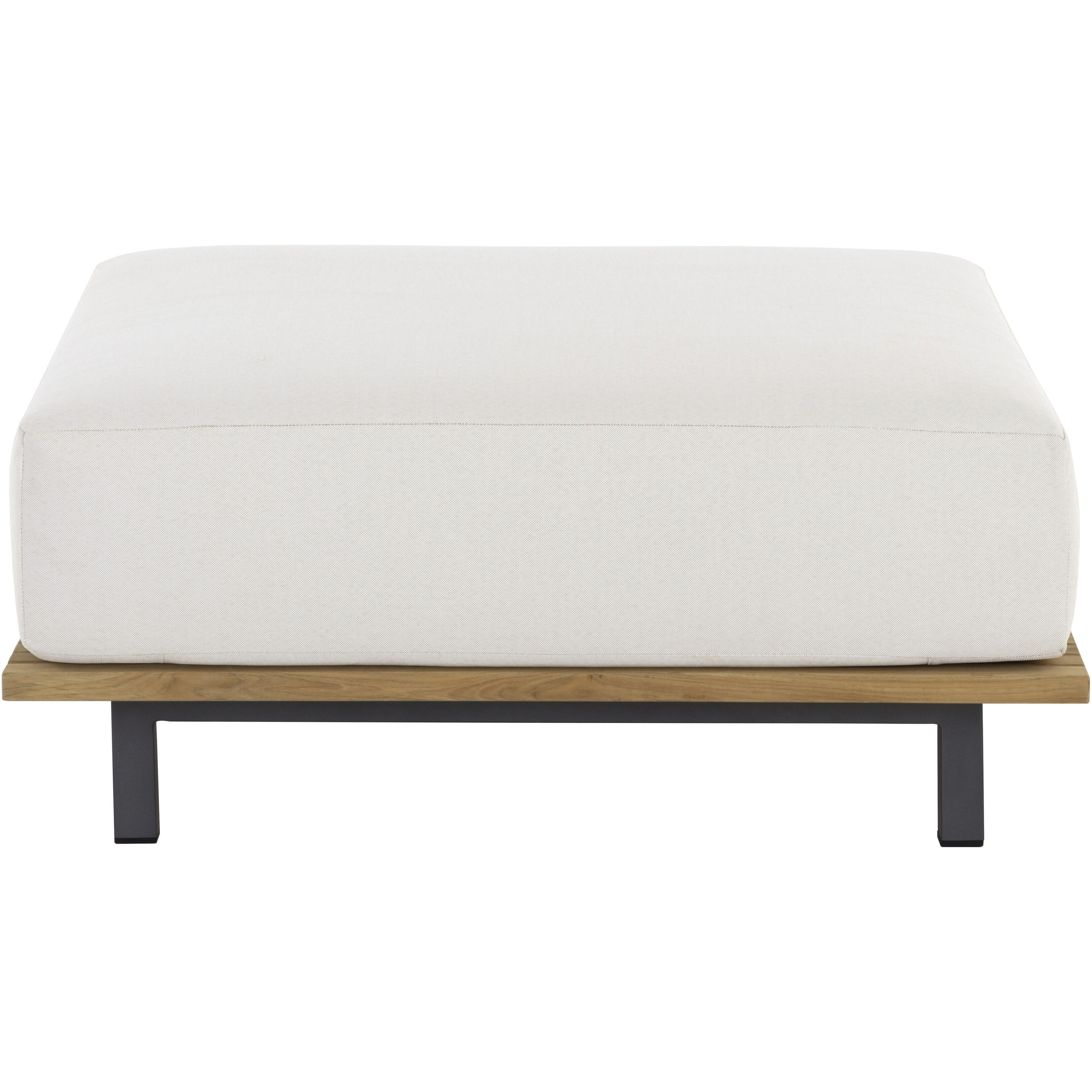 Geneve 16 inch Palazzo Cream Outdoor Modular Ottoman